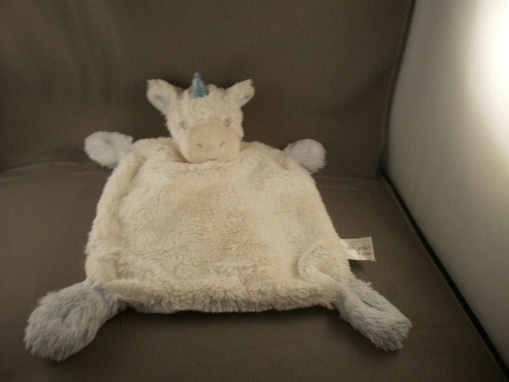 Antonio home unicorn eenhoorn wit licht blauw glitter hoorn, Nieuw, Ophalen of Verzenden, Wasbaar, Middelgroot (20 tot 80 cm)