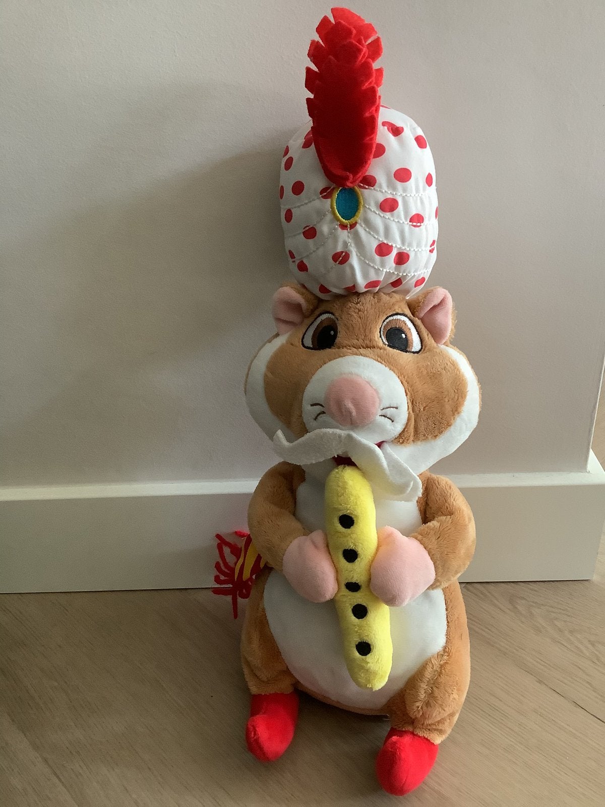 Fakir hamster efteling AH albert heijn pluche knuffel, Ophalen of Verzenden, Zo goed als nieuw, Overige typen