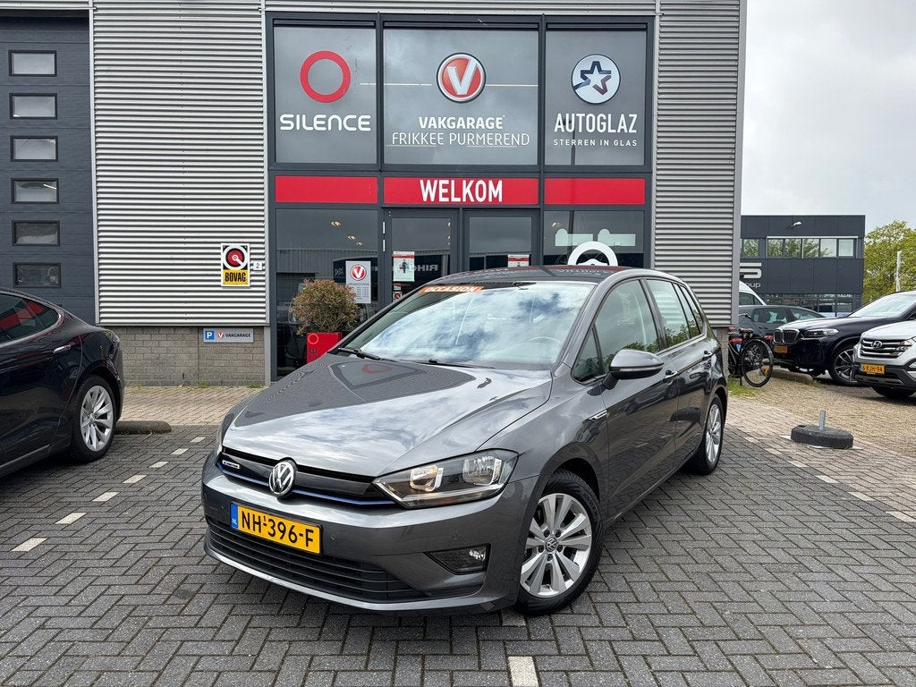 Volkswagen Golf Sportsvan 1.0 TSI Comfortline, Auto's, Stof, Gebruikt, Bedrijf, Zilver of Grijs