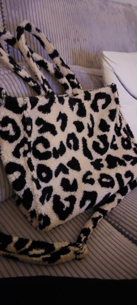 Teddy  tas panterprint, Kleding | Dames, Huispakken, Ophalen of Verzenden, Zo goed als nieuw