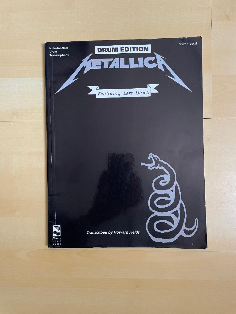 Drum Edition boek Metallica, Ophalen of Verzenden, Nieuw, Overige merken