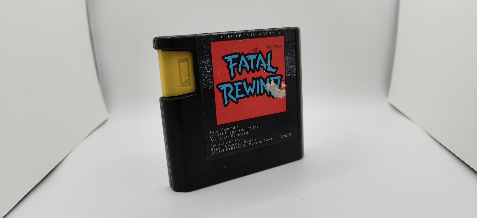 Fatal Rewind (Cartridge) voor Sega Mega Drive, Gebruikt, 1 speler, Ophalen of Verzenden, Vanaf 3 jaar