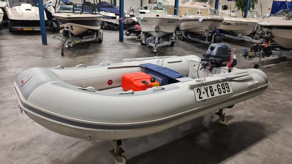 Talamex 350 Highline met Yamaha F15 (bj 2018), Watersport en Boten, Rubberboten, Gebruikt, Benzine, Talamex