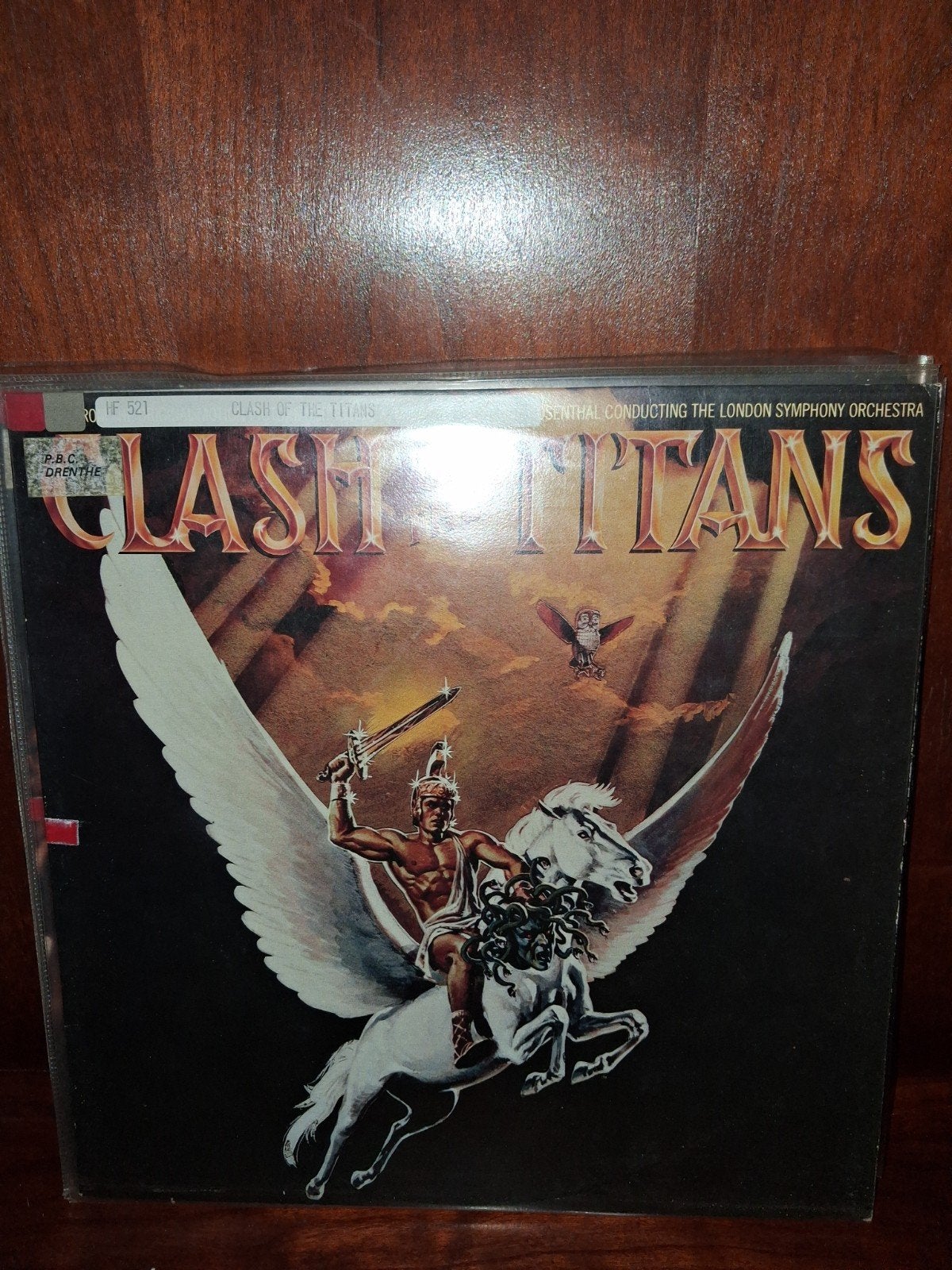 Clash of the Titans - Originele Soundtrack LP, Ophalen of Verzenden, Gebruikt, 12 inch, LP