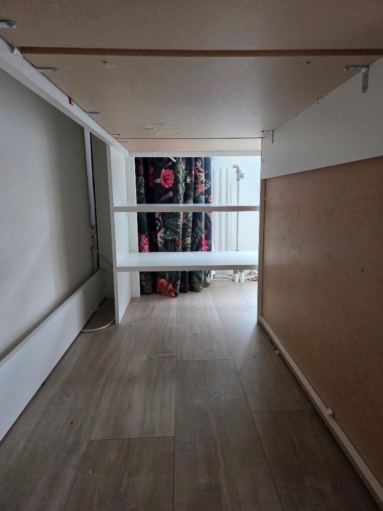Hoogslaper met bureau en extra opbergruimte, Ophalen, Gebruikt, Hoogslaper