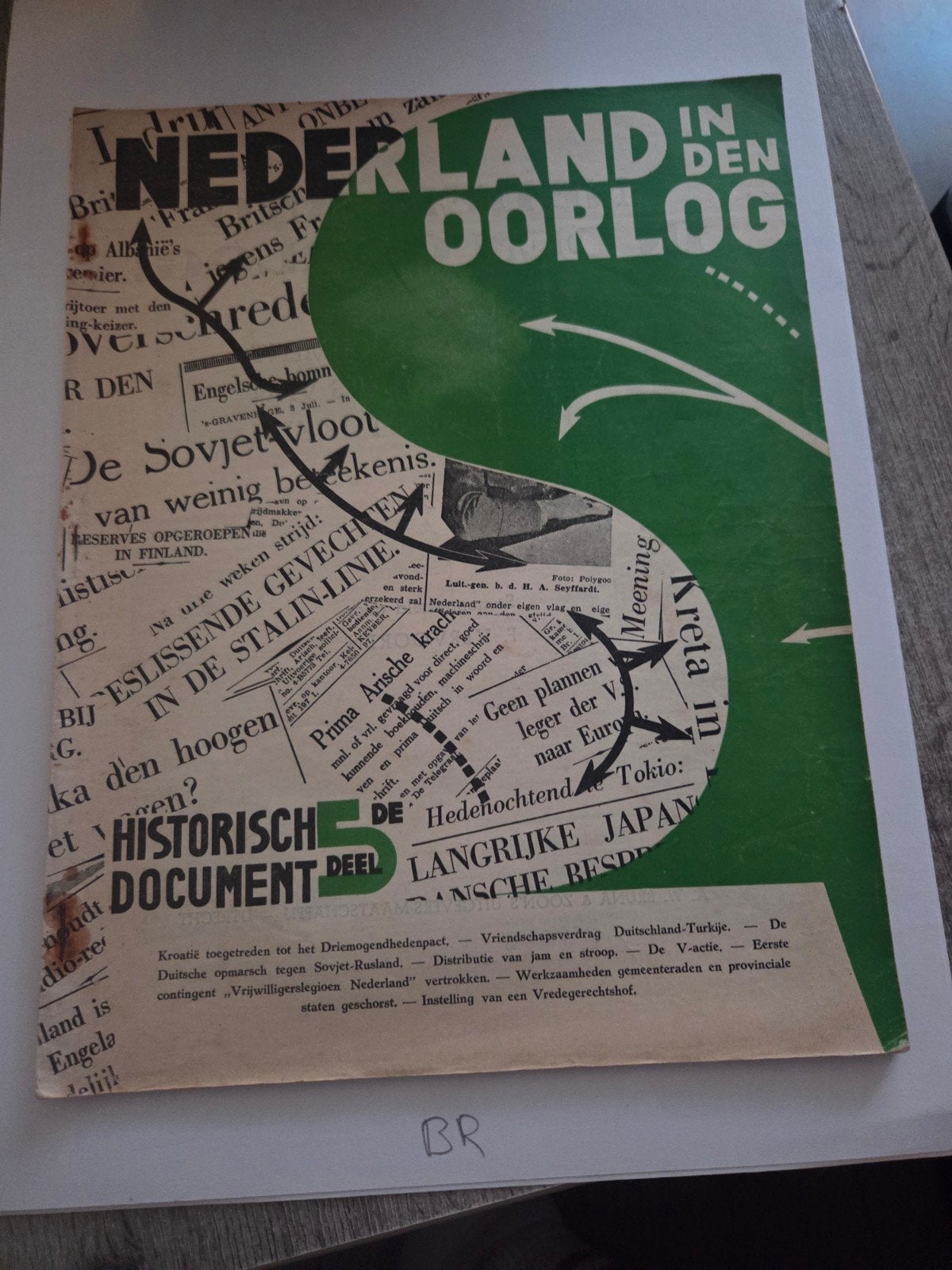 Nederland in den Oorlog - Historisch Document Deel 5, Boeken, Ophalen of Verzenden, Algemeen, Gelezen, Tweede Wereldoorlog
