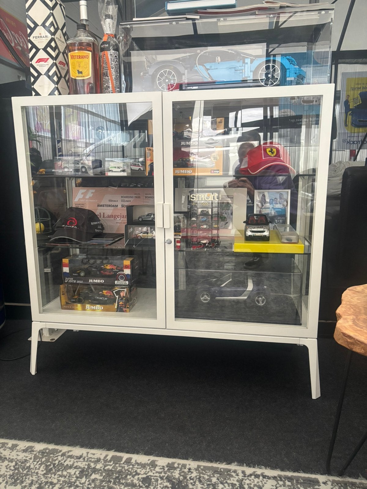 Ikea vitrinekast Milsbo, Ophalen, Zo goed als nieuw, 25 tot 50 cm, 50 tot 100 cm