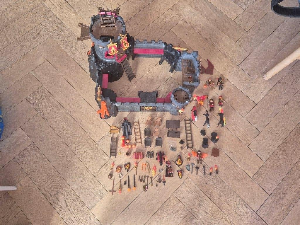 Ridderkasteel playmobil, Ophalen of Verzenden, Kasteel/Fort