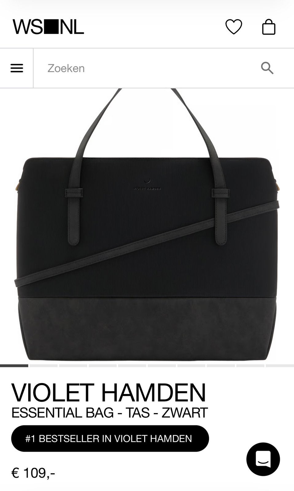 Nieuw in verpakking mooie tas met 13 inch Laptopvak, Ophalen of Verzenden, Nieuw, Zwart