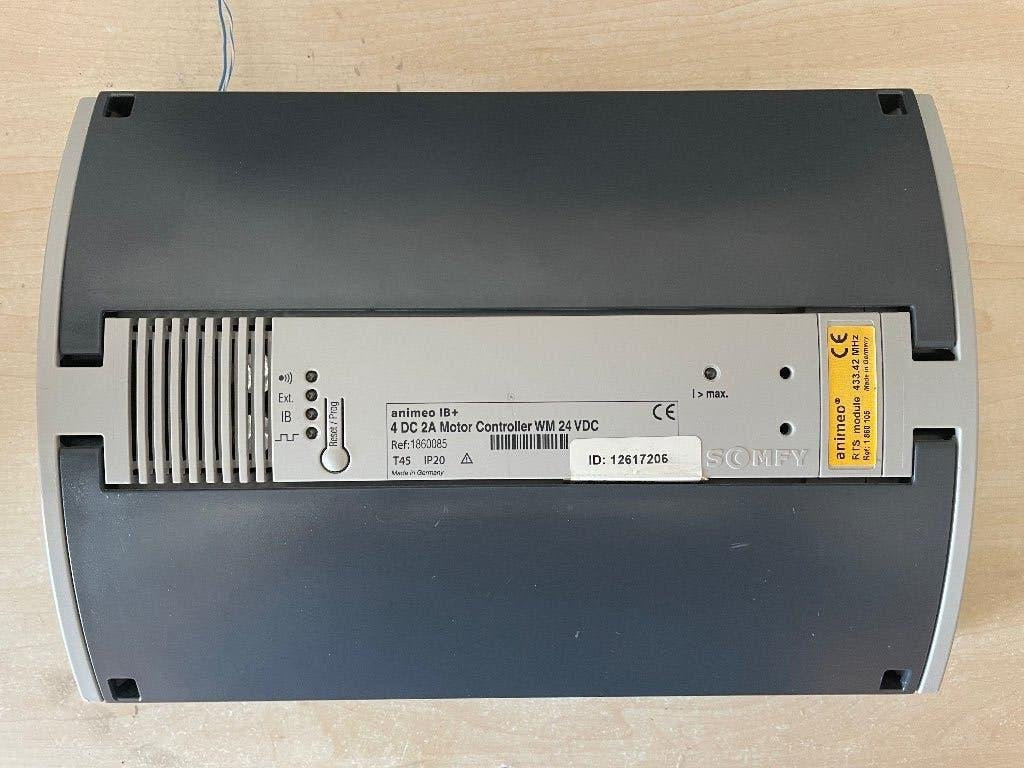 Somfy Animeo IB+ 4DC motor controller 24V DC incl.RTS module, Gebruikt, Overige kleuren, Minder dan 100 cm, Ophalen of Verzenden