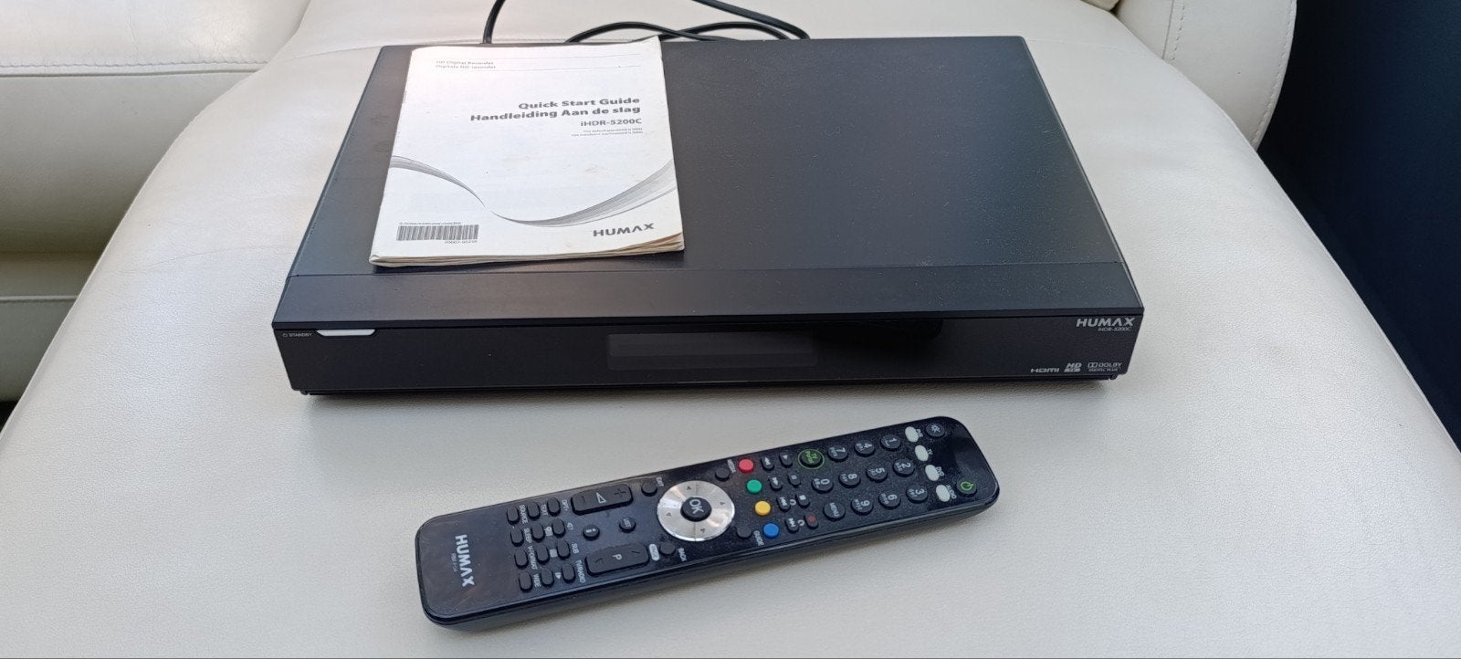 Humax HDR-5200C HD Recorder met Ziggo Smartcard, Ophalen of Verzenden, Zo goed als nieuw, Harddiskrecorder