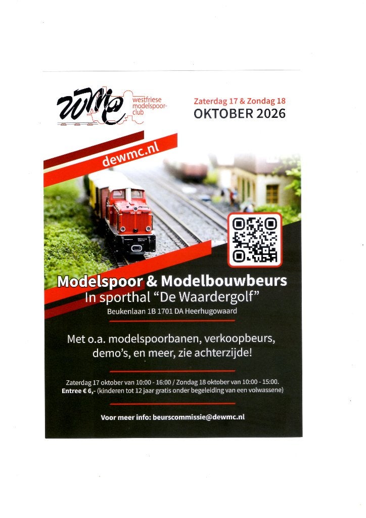 Modelspoor en Modelbouwbeurs, Hobby en Vrije tijd, Locomotief, Gelijkstroom of Wisselstroom, Zo goed als nieuw, Ophalen