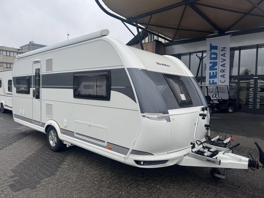 Hobby Excellent 560 CFE 2022 E&P LEVELSYSTEEM!!!, Standaardzit, Fietsenrek, Bedrijf, 5 tot 6 meter