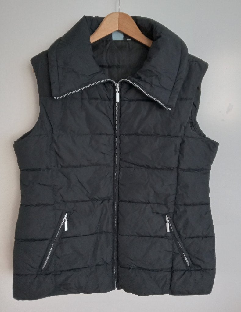 Stax Woman zwarte bodywarmer, maat L, nieuw, Kleding | Dames, Oosterveldweg 15, 7274 DZ, Verzenden, Zwart, Maat 42/44 (L)