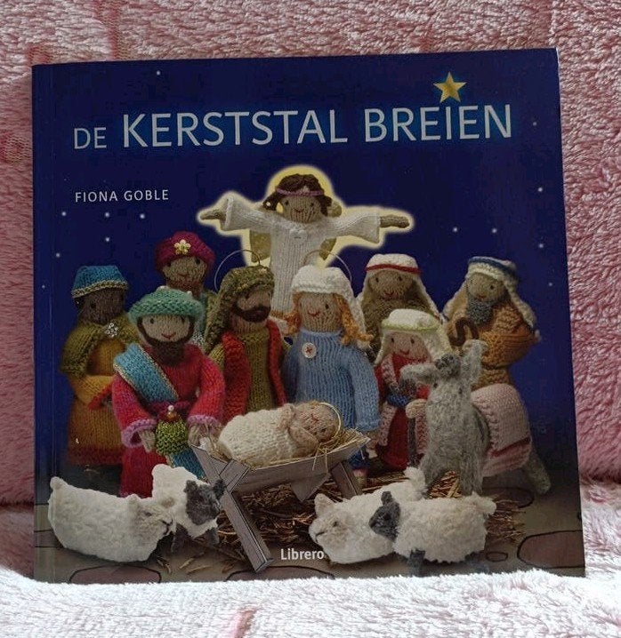 Goble, Fiona - De kerststal breien, Breien en Haken, Ophalen of Verzenden, Zo goed als nieuw, Fiona Goble