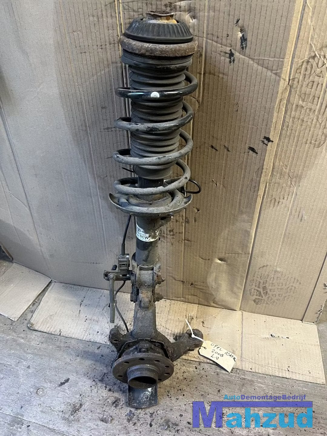 OPEL ASTRA H Links voor veerpoot fuseelager 2003-2009, Gebruikt, Opel Automobile GmbH, Ophalen of Verzenden, Kontakt@opel-infoservice.de