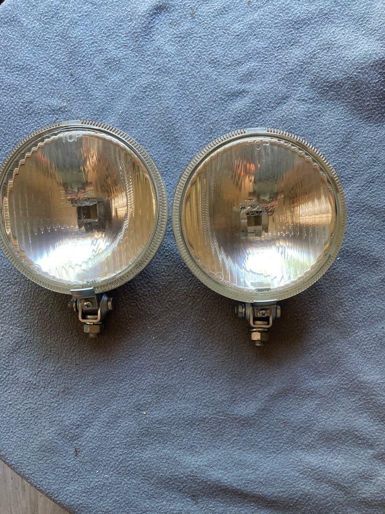 Oldtimer 2 Bosch verstralers type 160, Auto-onderdelen, Verlichting, Ophalen of Verzenden, Gebruikt