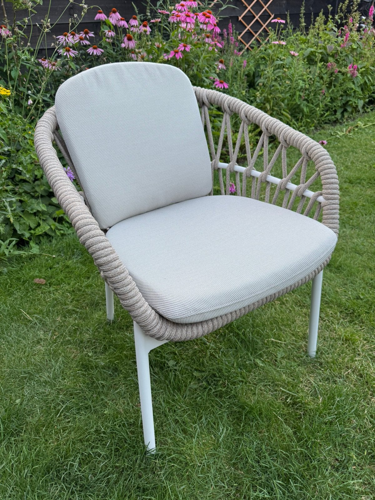 Bellagio Cupello dining tuinstoel set - Kees Smit, Ophalen, Zo goed als nieuw, Aluminium