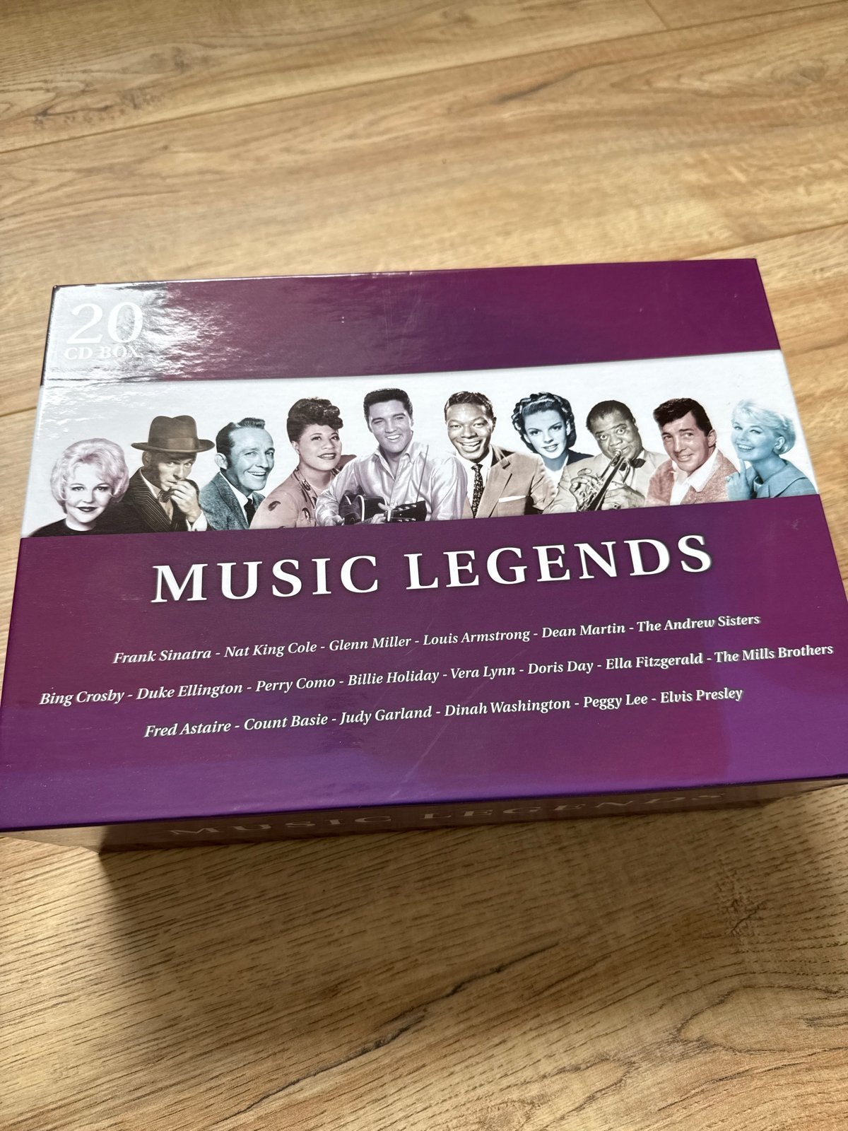 Music Legends 20 CD Boxset - Diverse Artiesten, Ophalen, Zo goed als nieuw, Jazz en Blues