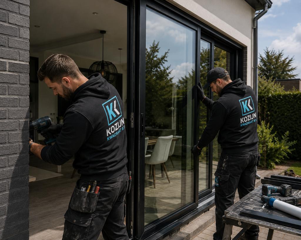 Verduurzaam uw woning met Kunststof Kozijnen, Kunststof, Deurkozijn, Nieuw, Inclusief glas