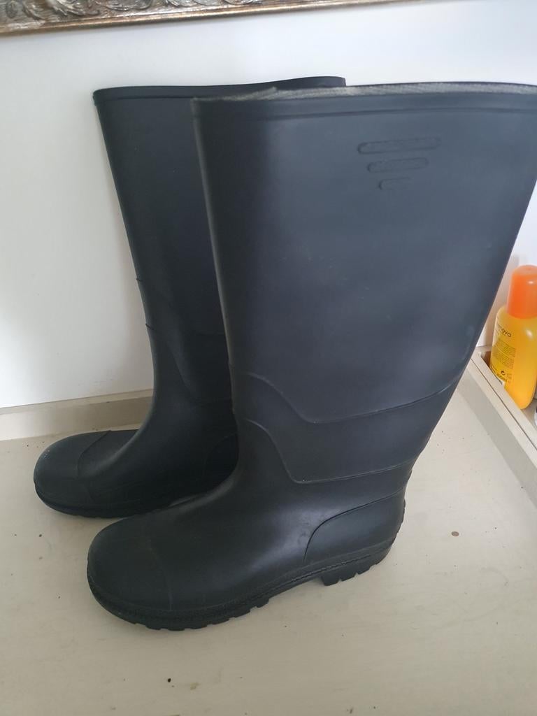 Dunloop rubberen laarzen, zaandam, mast 39, Ophalen of Verzenden, Zo goed als nieuw, Hoge laarzen