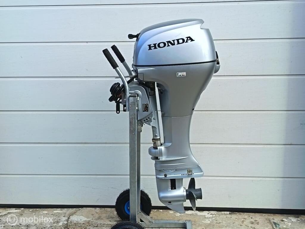 Honda 20 pk 4-takt Langstaart Elektrische Start 2016, Watersport en Boten, Buiten- en Binnenboordmotoren, 10 tot 30 pk, Gebruikt
