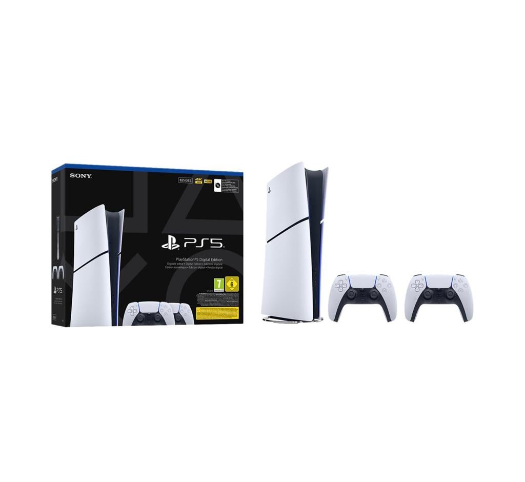 Sony Playstation 5 Digital versie 2 Controllers nieuw, Ophalen of Verzenden, Sony, Sony, Nieuw