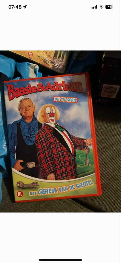 Bassie & Adriaan: Het Geheim van de Sleutel DVD, Avontuur, Gebruikt, Alle leeftijden, Ophalen of Verzenden