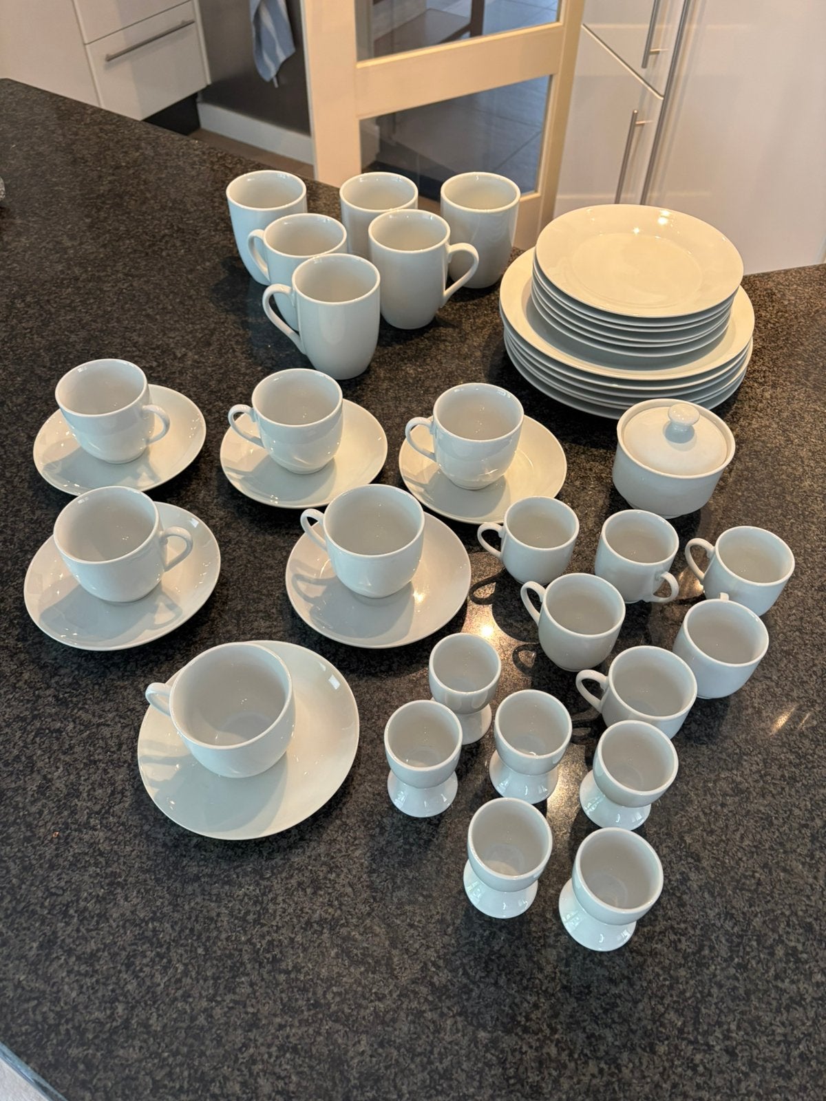 4Goodz Porseleinen Servies Set, Ophalen, Gebruikt, Overige merken, Overige stijlen
