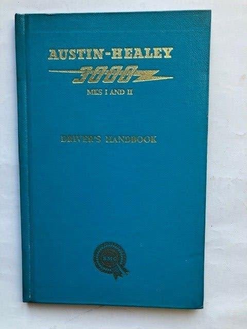 Austin-Healey 3000 Mks I & II  Bestuurdershandleiding  1963, Ophalen of Verzenden