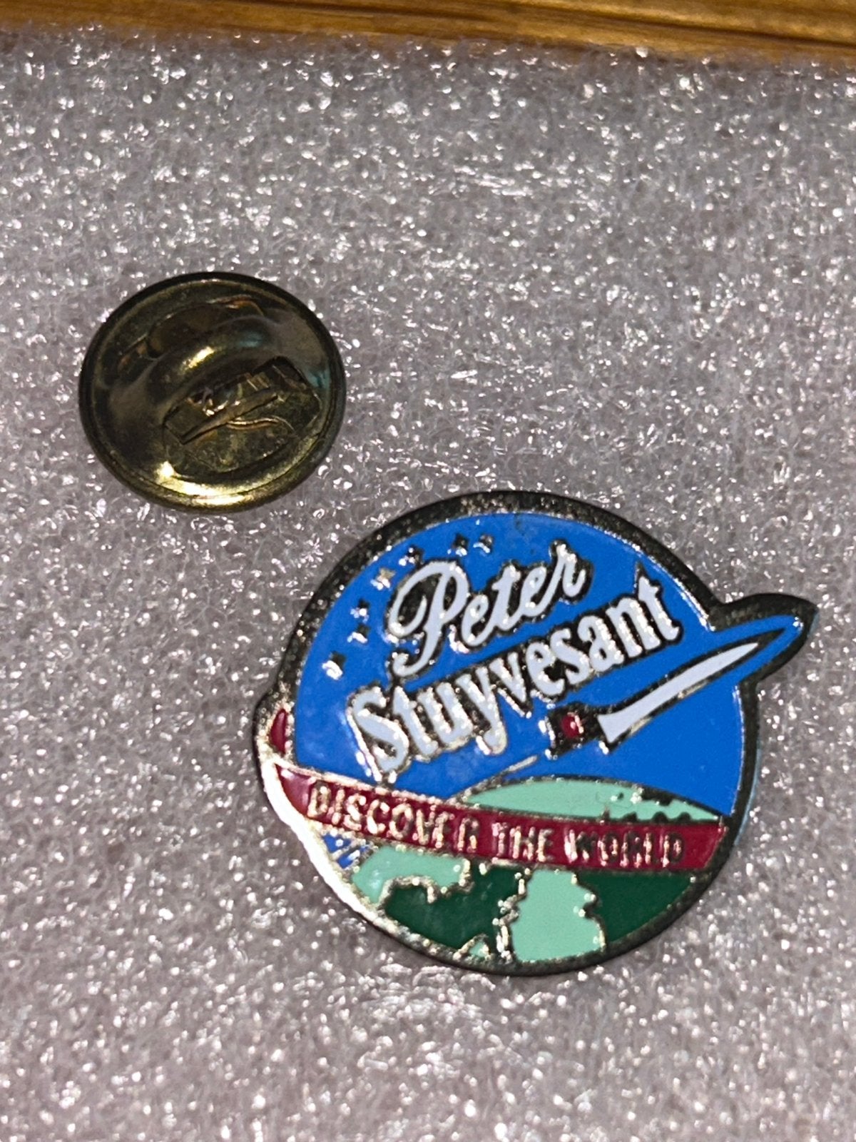 Peter stuyvesant pin, Ophalen of Verzenden, Zo goed als nieuw, Merk, Speldje of Pin