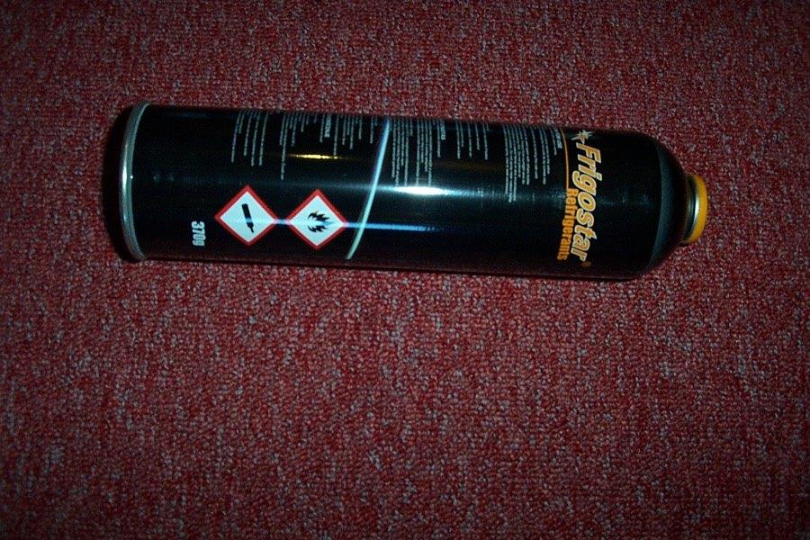 Frigostar refrigerant R290 (propaan) 370g 750ml, Ophalen, Minder dan 60 m³, Nieuw, 3 snelheden of meer