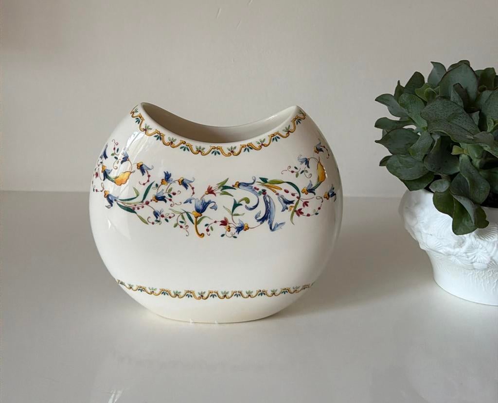 Gien Toscana vaas, Huis en Inrichting, Woonaccessoires | Vazen, Overige kleuren, Aardewerk of Porselein, Ophalen of Verzenden