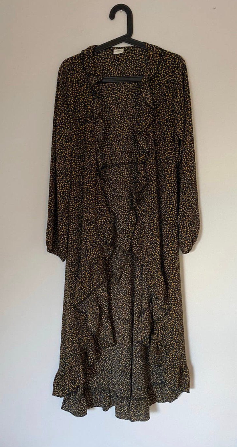 Lange zomer dames jurk, maat m, Kleding | Dames, Maat 38/40 (M), Zo goed als nieuw, Onder de knie, Meerkleurig