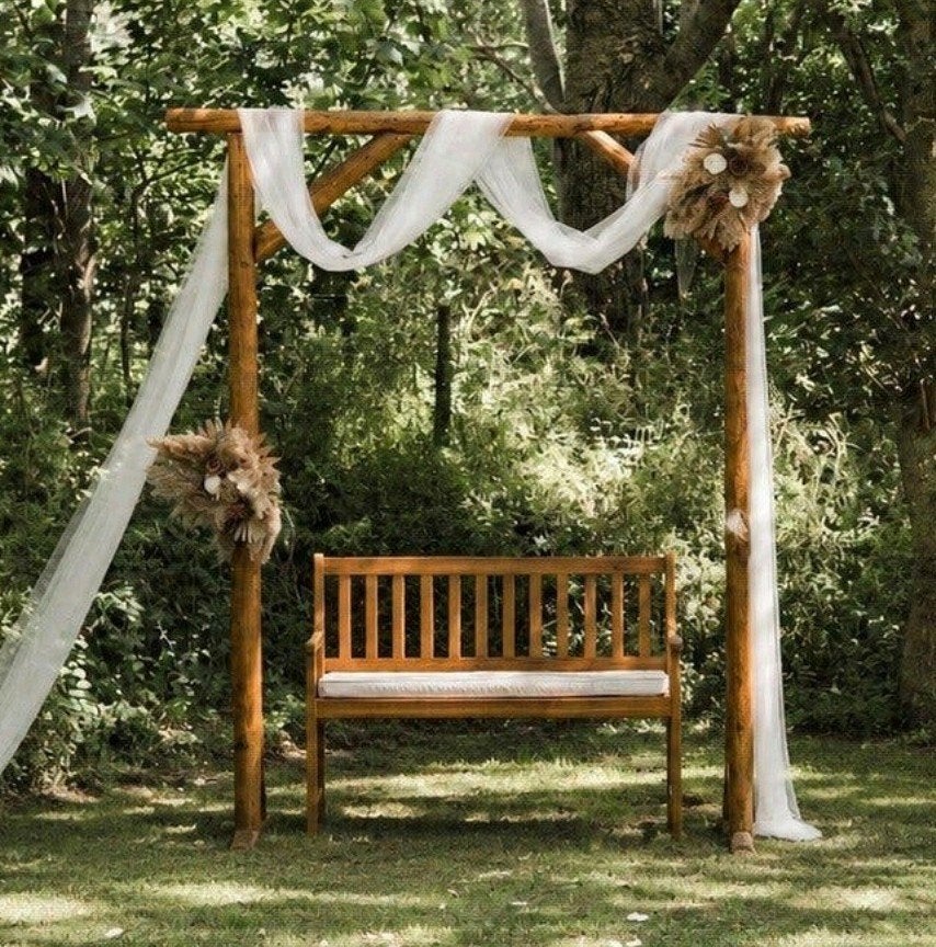 trouwboog backdrop bruiloft, Ophalen, Zo goed als nieuw, Versiering, Geboorte of Huwelijk