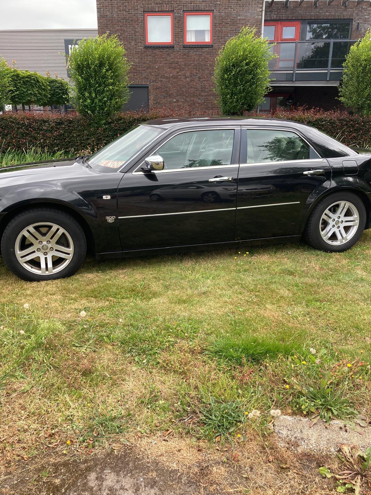 Chrysler 300C 3.0 CRD V6 AUT 2007 Zwart, Auto's, Chrysler, Automaat, Diesel, Particulier, Sedan