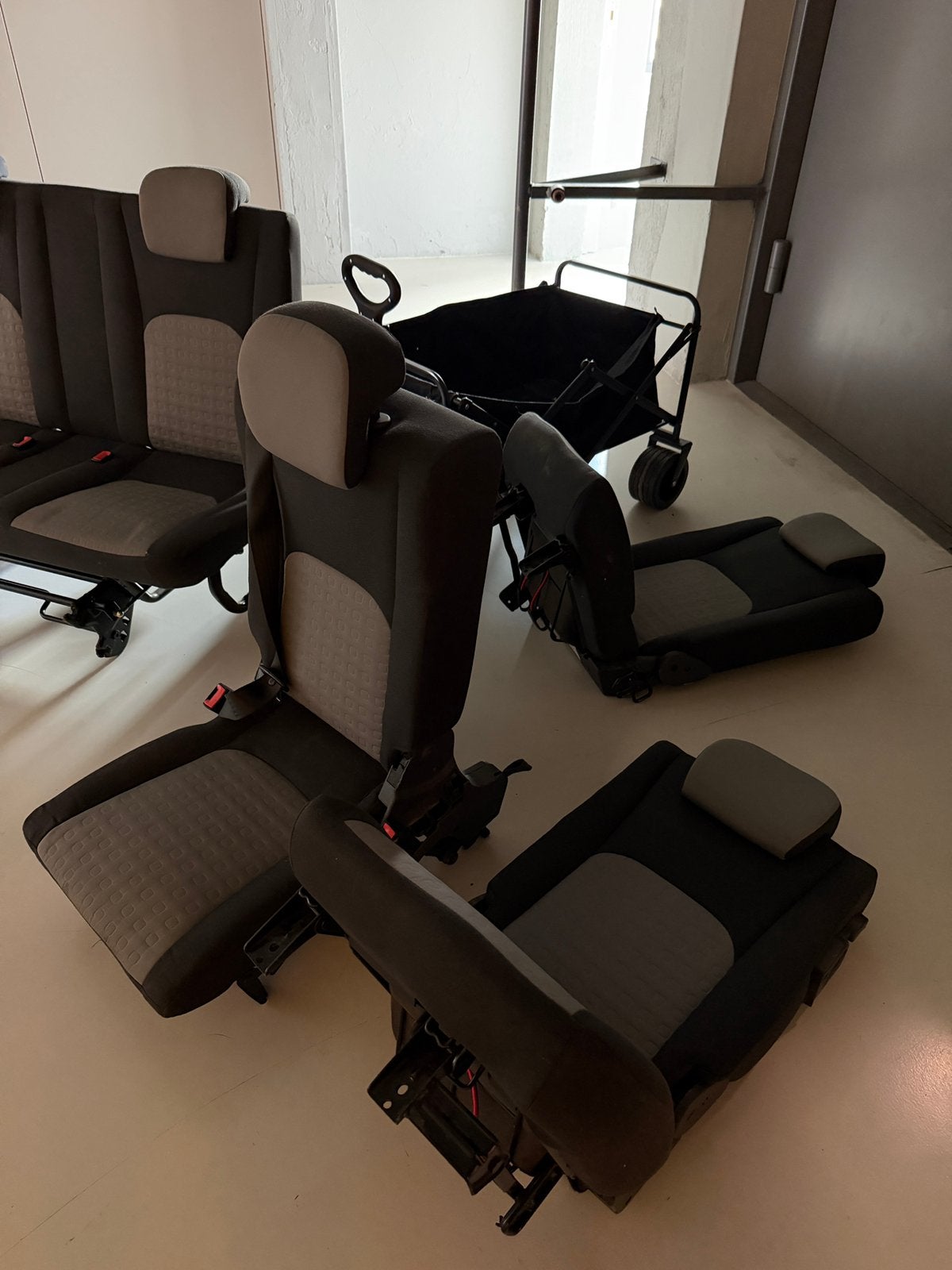 Fiat doblo stoelen achterbank 2006, Auto-onderdelen, Ophalen, Gebruikt, Fiat