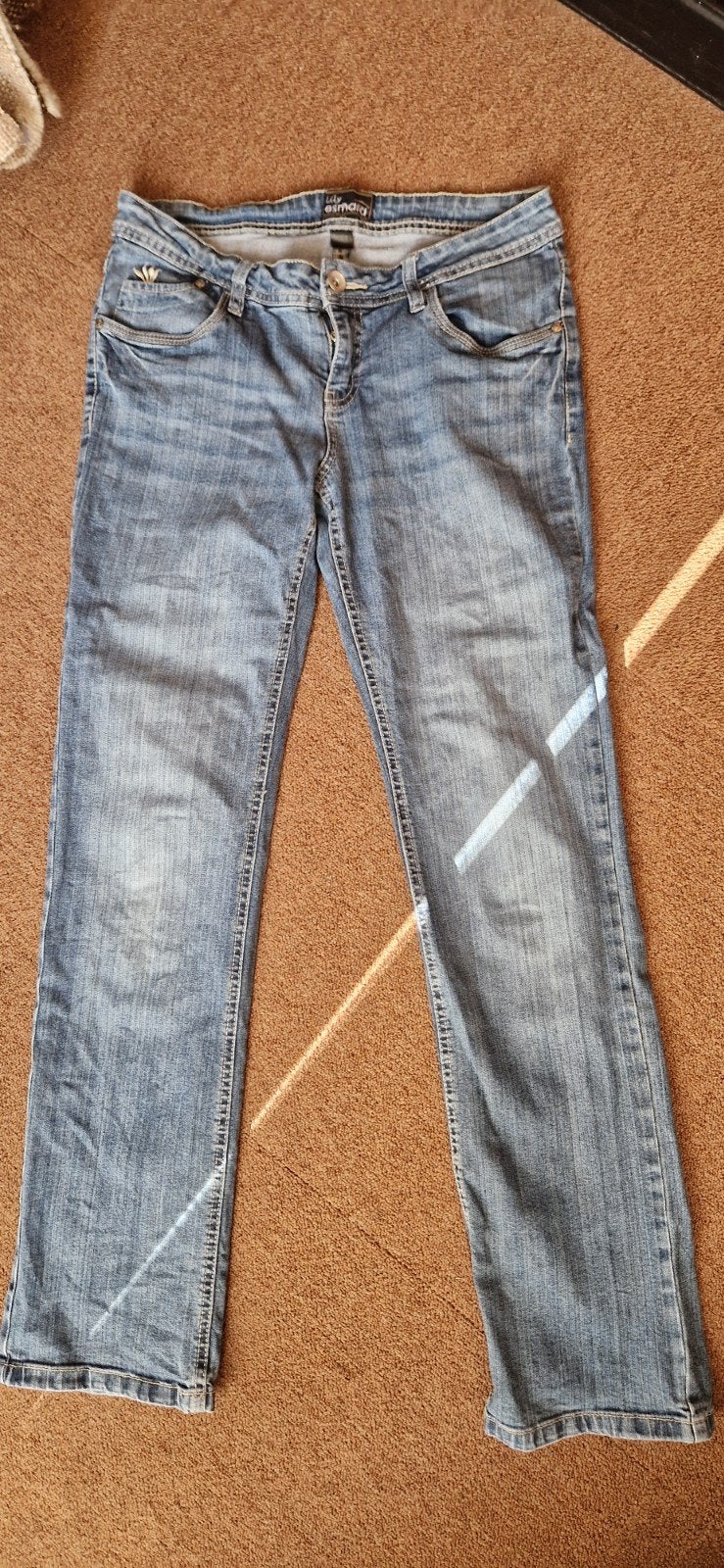 Esmara dames jeans - Blauw - Maat W30-W32, Blauw, W30 - W32 (confectie 38/40), Gedragen, Esmara