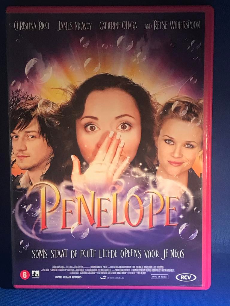 Penelope DVD - Romantische Komedie met Christina Ricci, Cd's en Dvd's, Dvd's | Drama, Gebruikt, Overige genres, Vanaf 6 jaar, Ophalen