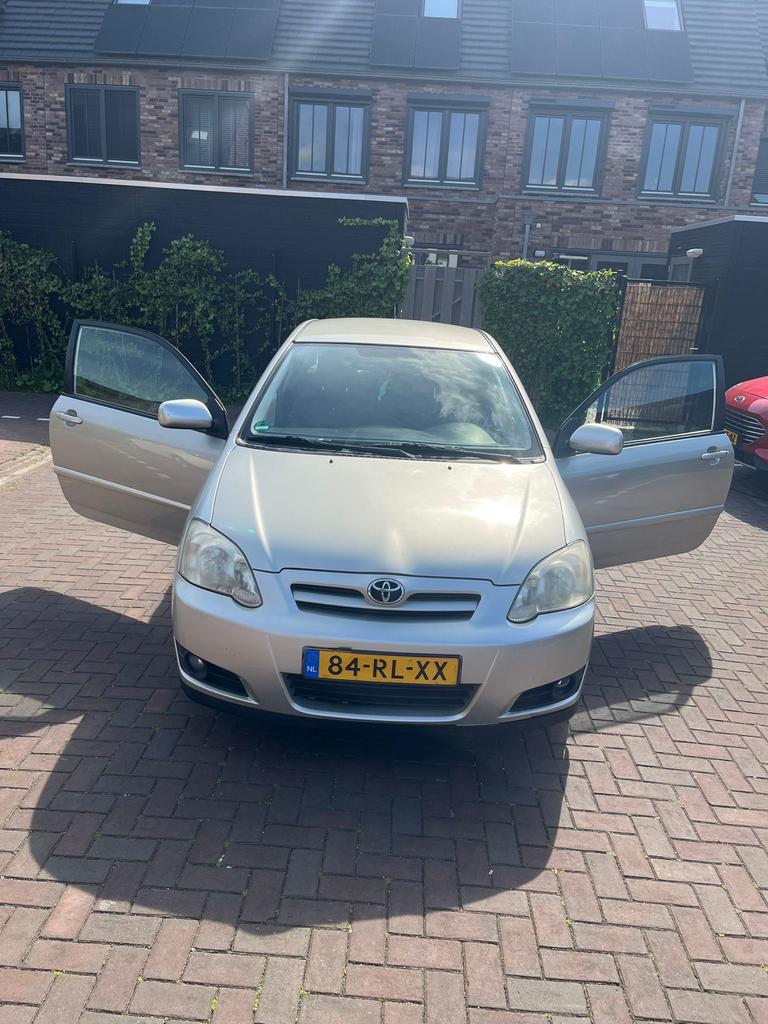 Toyota Corolla 1.4 16V Vvt-i 3DR Linea Terra 2005 Grijs, Auto's, 1398 cc, 4 cilinders, Corolla, Origineel Nederlands