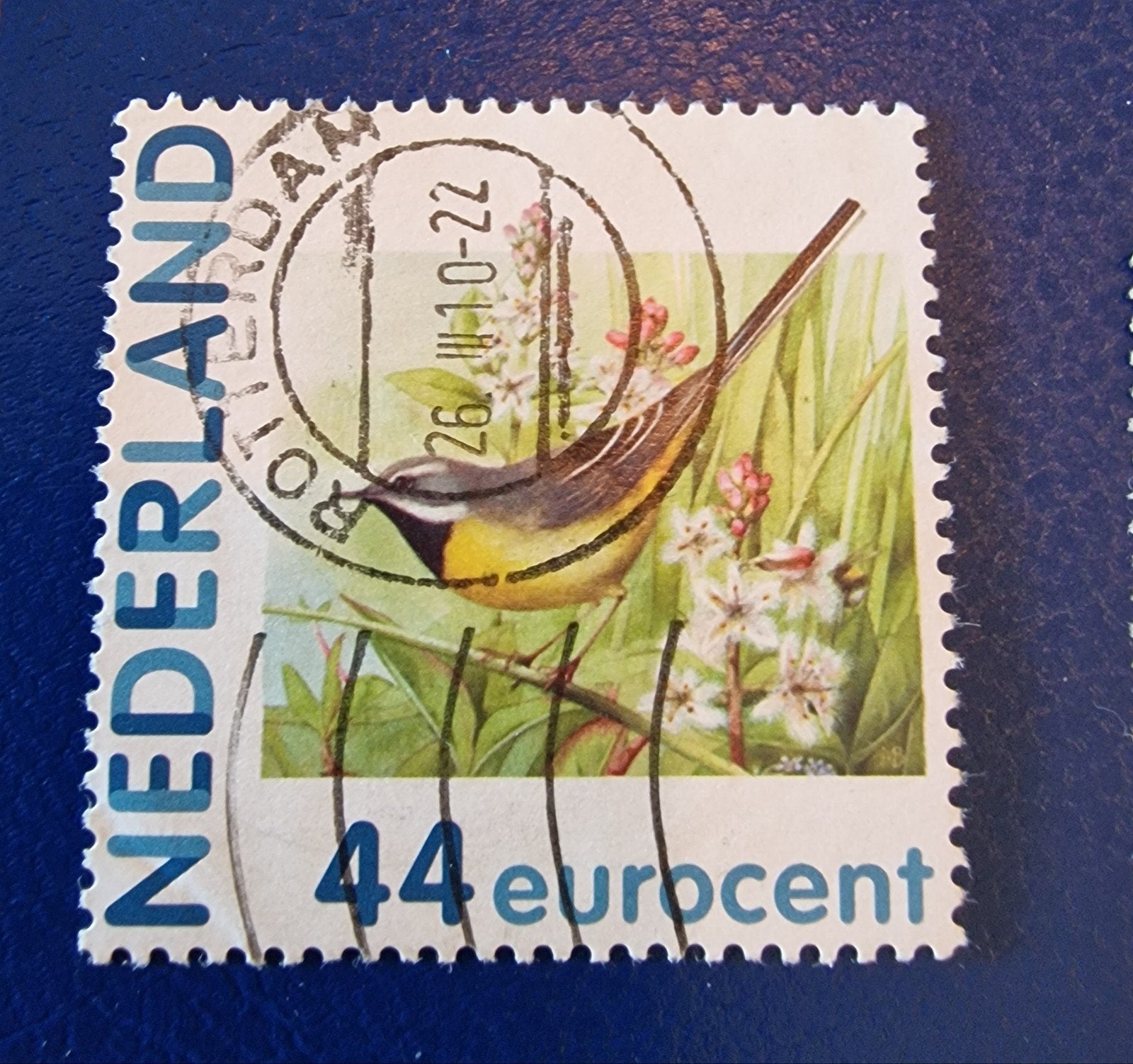 kv1090  persoonlijke postzegel 44 Grote Gele Kwikstaart, Ophalen of Verzenden, Na 1940, Gestempeld