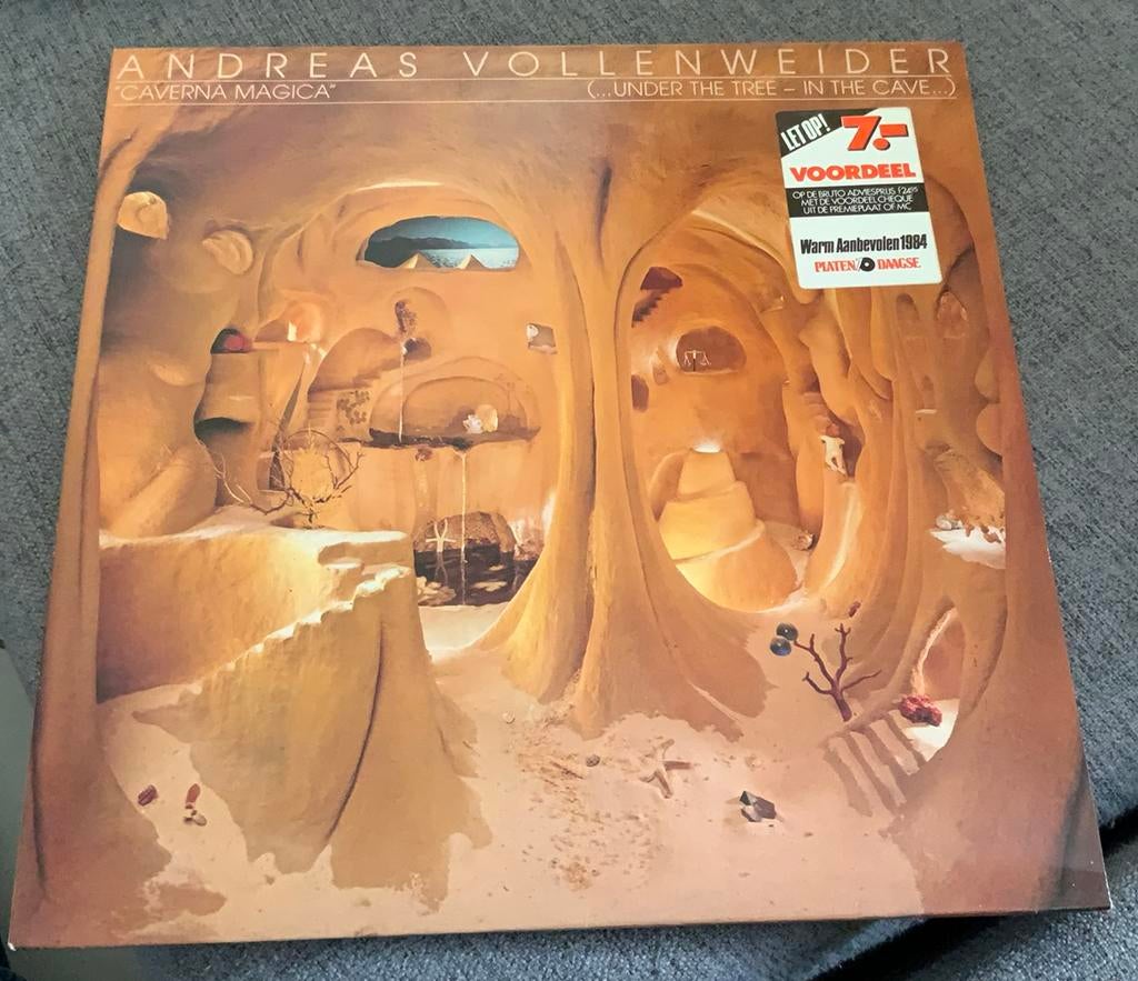 VINYL LP ANDREAS VOLLENWEIDER CAVERNA MAGICA 1983 VERABRA, Cd's en Dvd's, Vinyl | Dance en House, Verzenden, Gebruikt, 12 inch