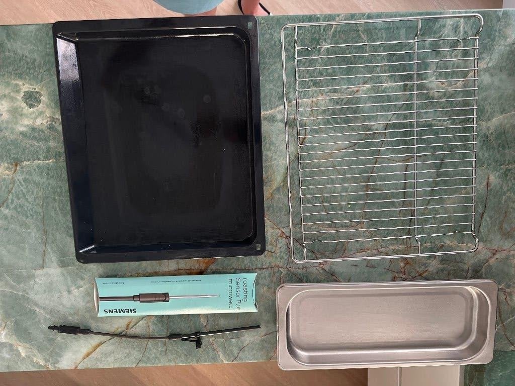 Accessoires voor Siemens Studioline magnetron of stoomoven, Ophalen, 45 tot 50 cm, 60 cm of meer, Stoomoven