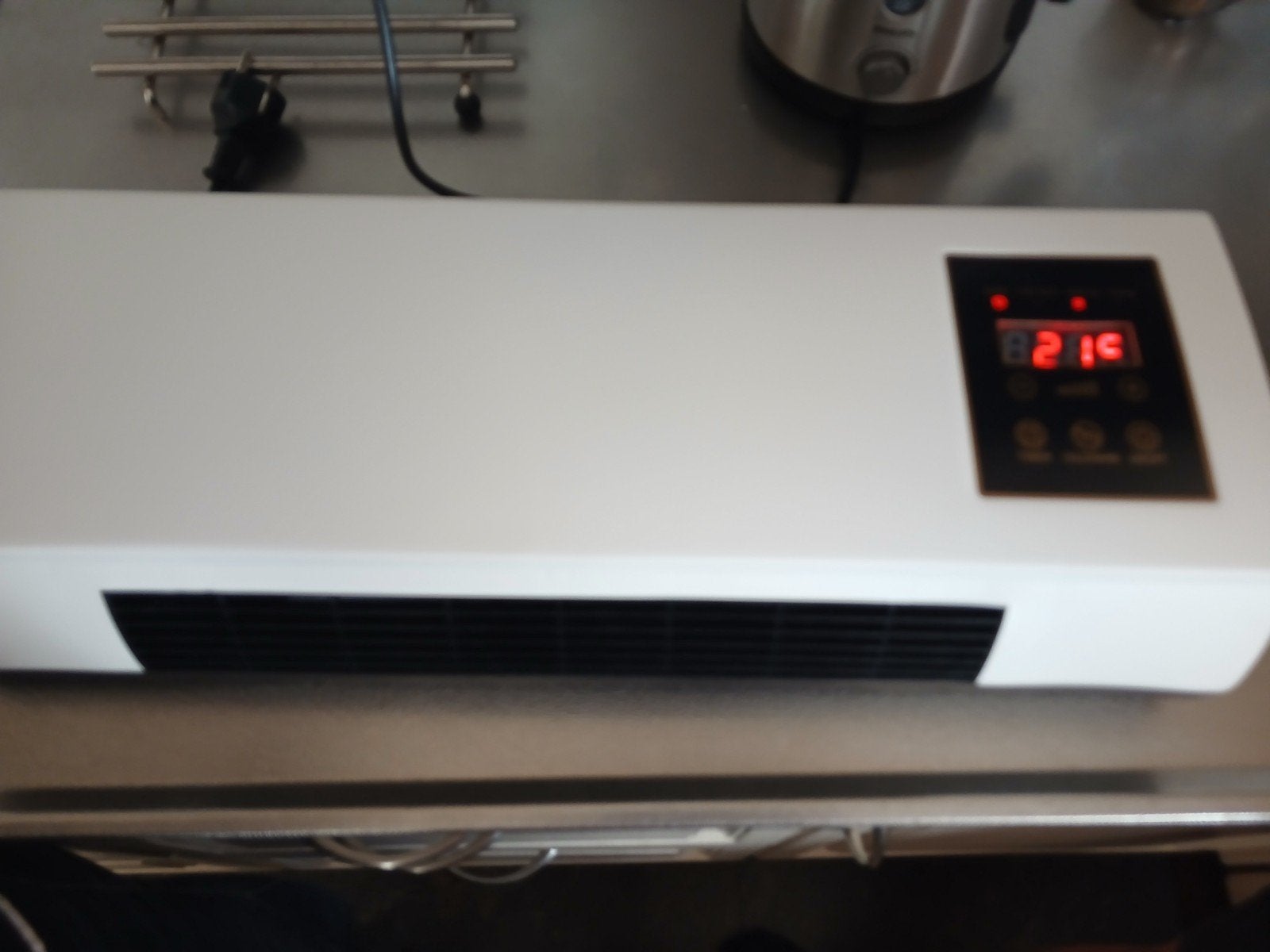 Wand verwarming met afstandsbediening en timer, Koelen en Ontvochtigen, Minder dan 60 m³, Nieuw, 3 snelheden of meer