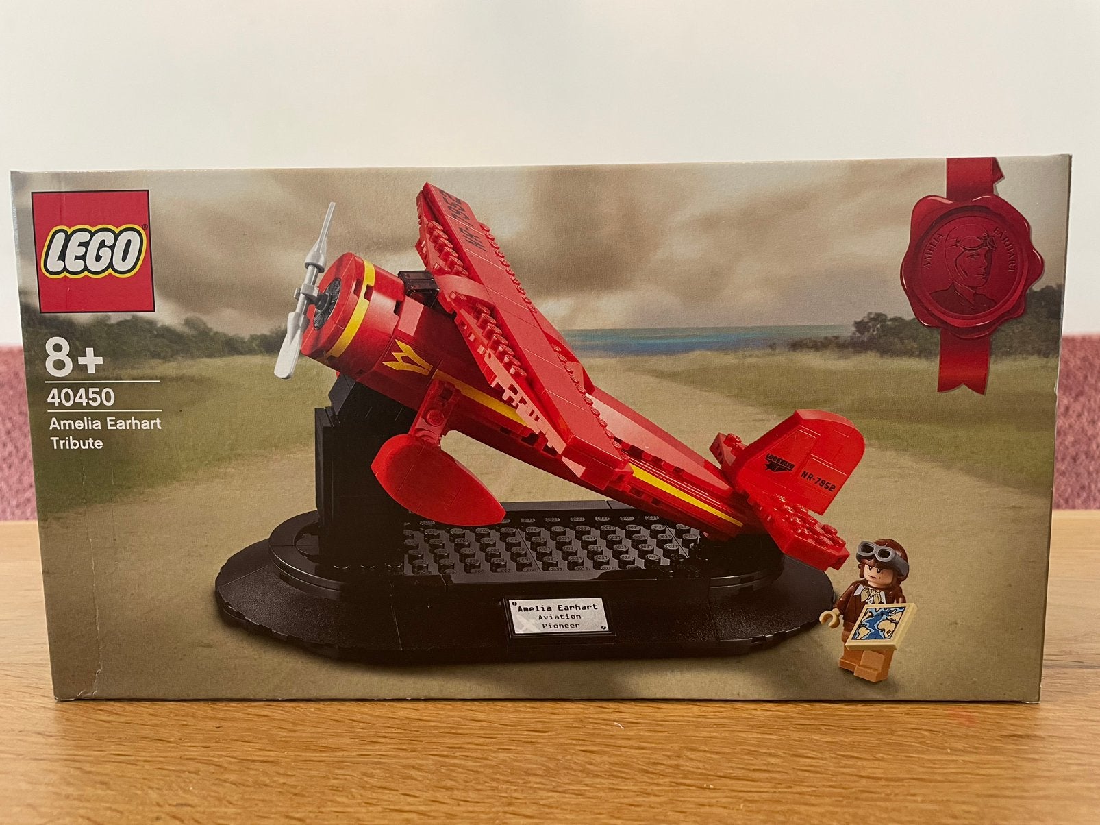 Lego Ideas 40450 GWP Amelia Earheart Tribute, Overige thema's, Lego, Nieuw, Ophalen of Verzenden