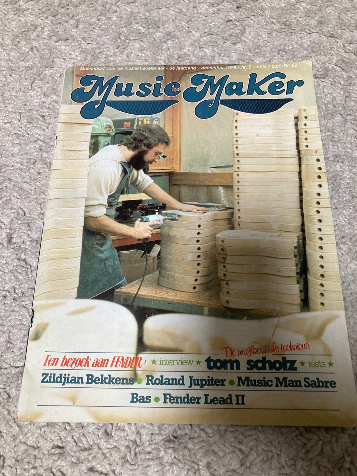 Music Maker Magazine - December 1979 - Fender, Tom Scholz, Ophalen of Verzenden, Gelezen, Muziek, Film of Tv