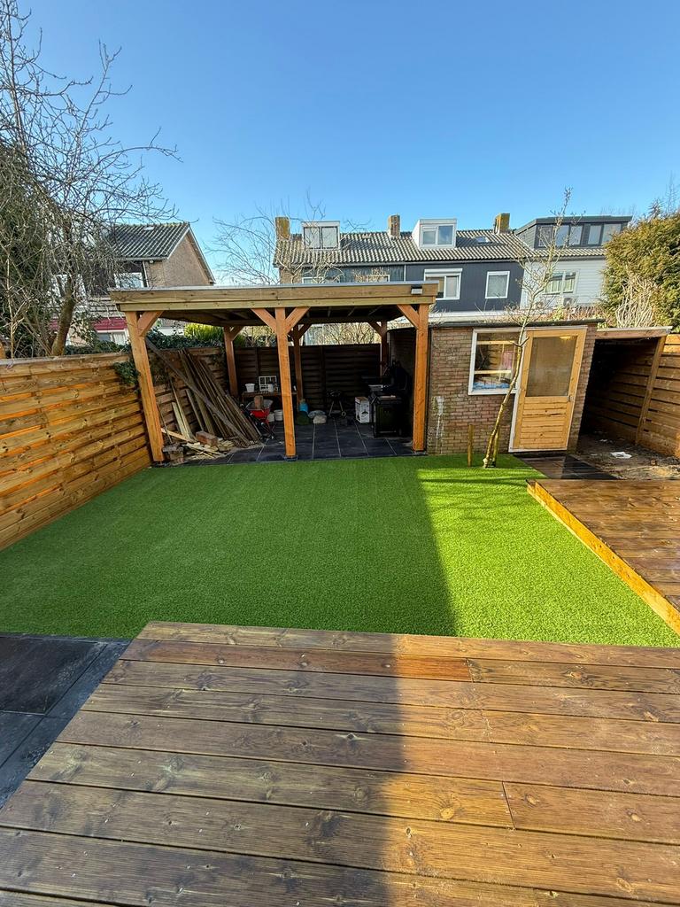 Kunstgras Tilburg | Professionele aanleg, Tuin en Terras, Gras en Kunstgras, Ophalen of Verzenden, Zo goed als nieuw, 20 m² of meer