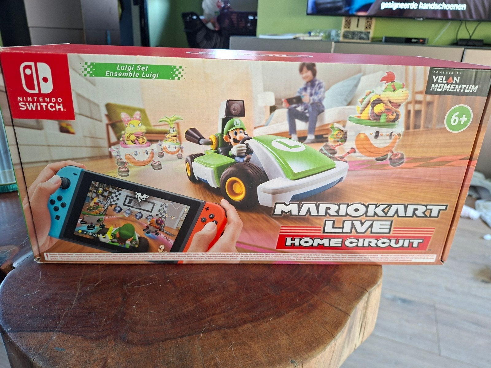 Mario Kart Live: Home Circuit Luigi Set, Spelcomputers en Games, Spelcomputers | Nintendo Switch, Zo goed als nieuw, Switch Original