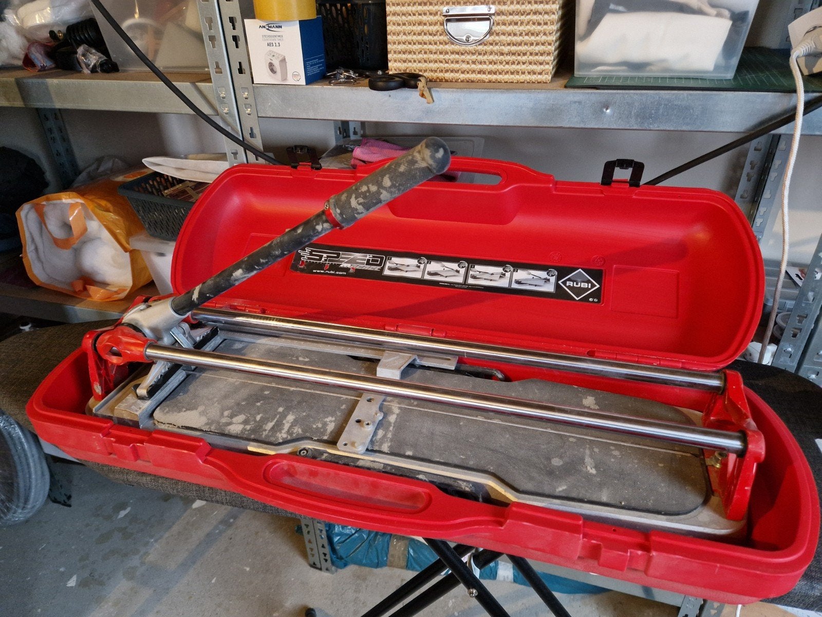 Rubi tegelsnijder, Doe-het-zelf en Verbouw, Gereedschap | Handgereedschap, Ophalen of Verzenden, Gebruikt