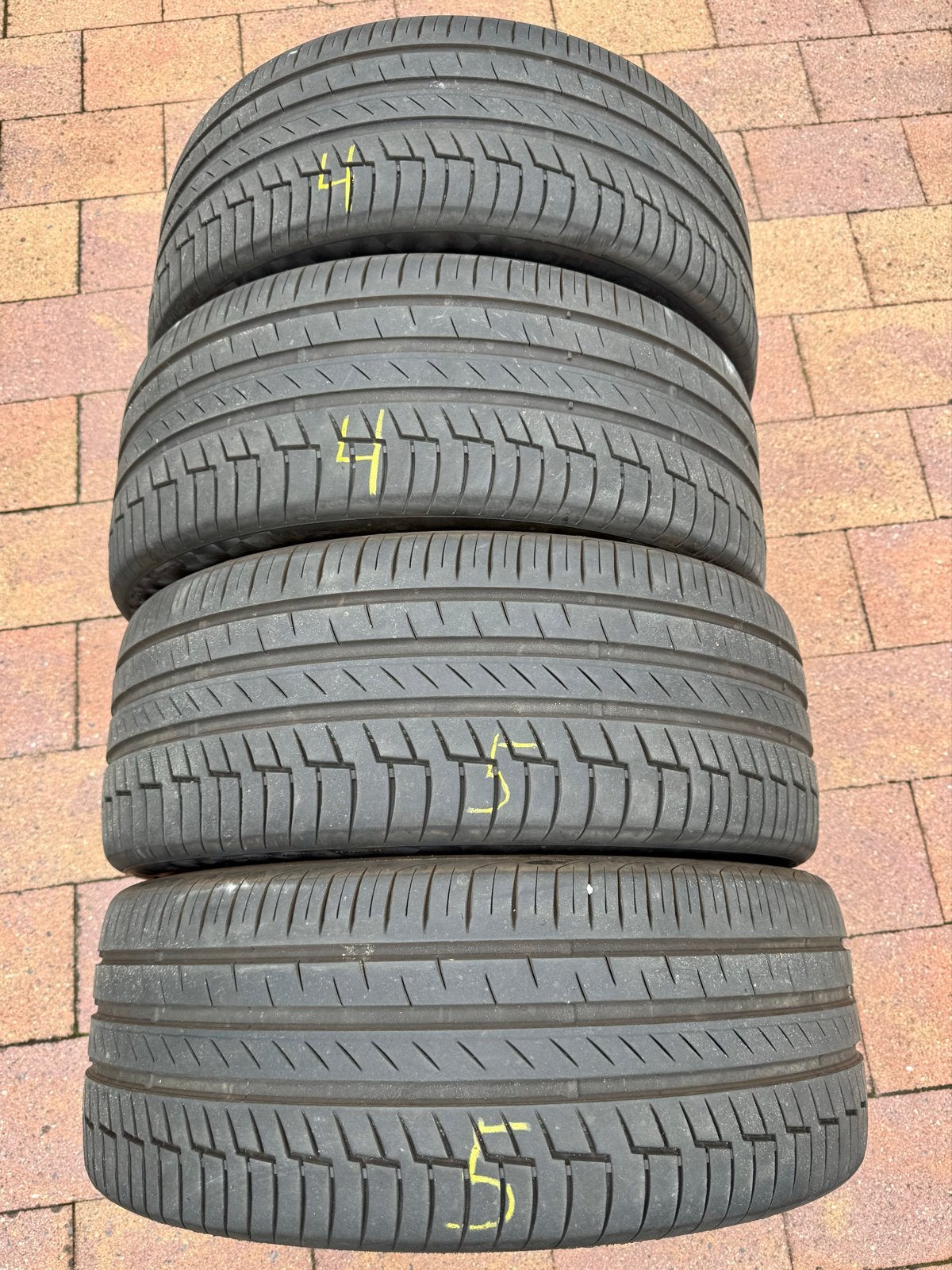 Continental PremiumContact 6 255/45 R20 H XL zomerbanden, Auto-onderdelen, Ophalen, Gebruikt, 255 mm, Band(en)